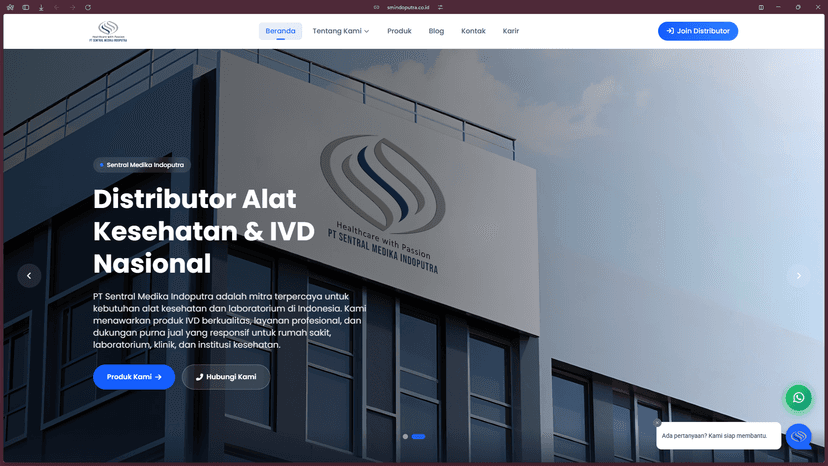 Company Profile PT. Sentral Medika Indoputra